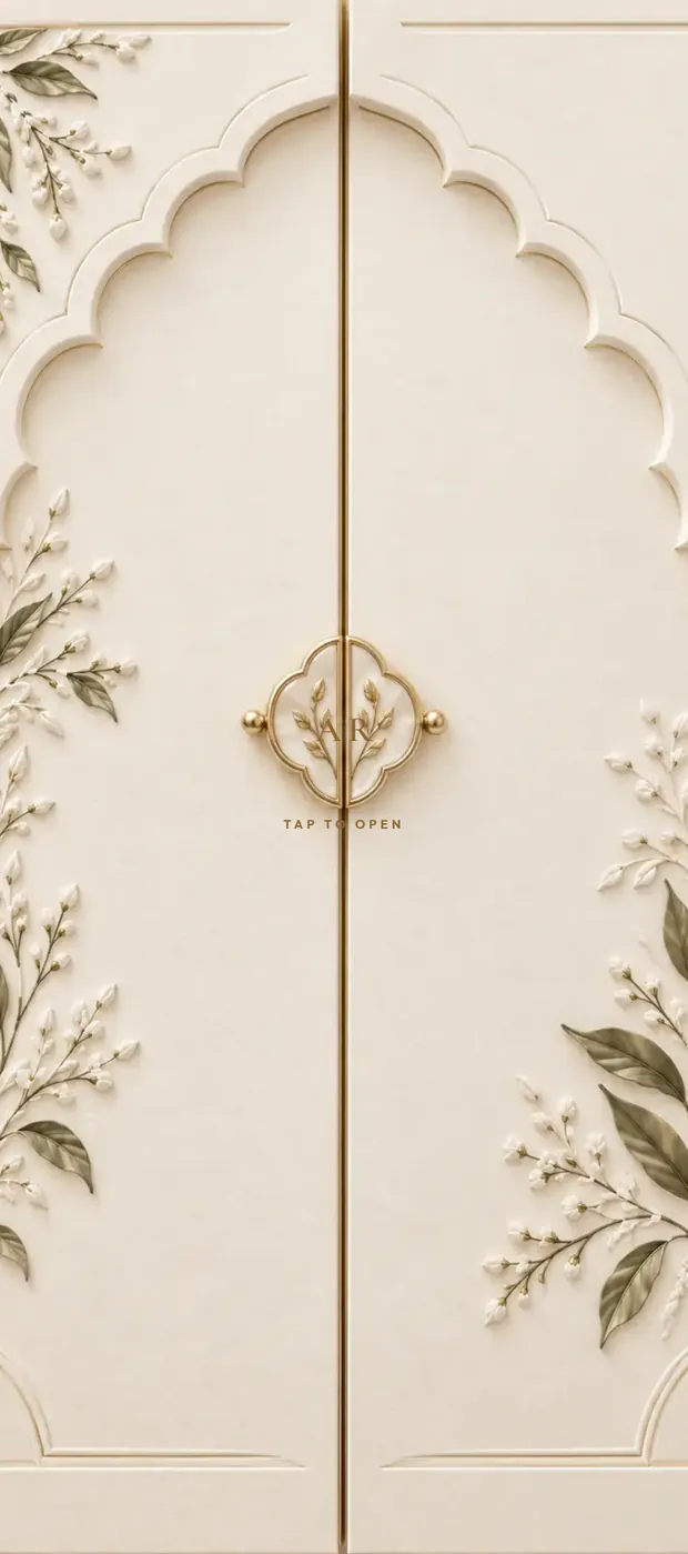 The Ivory Palace invitation